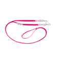 Laisse multiposition Hexa Rose Fluo / Rose pastel