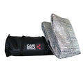 Couverture isolante anti-UV et sac de transport