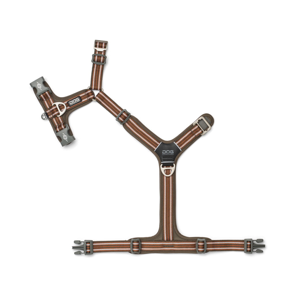 Harnais pour chien marron, harnais pour chien confortable