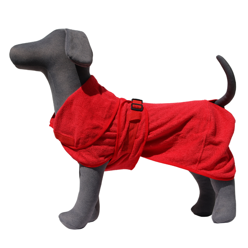 Peignoir pour chien
