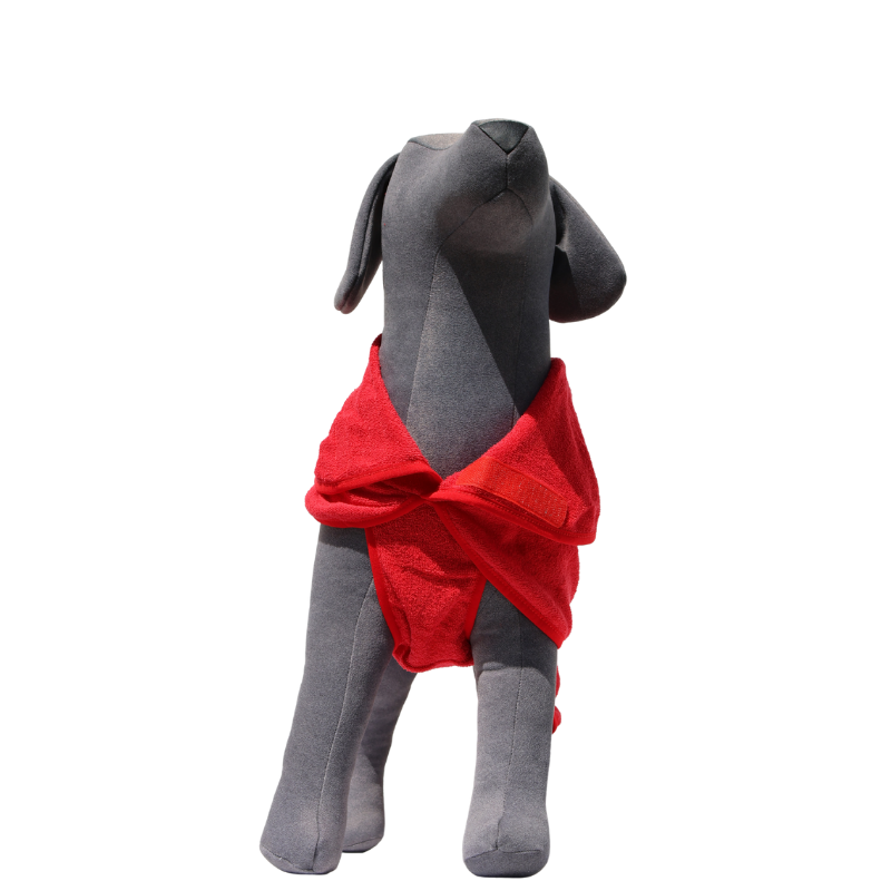 Peignoir pour chien