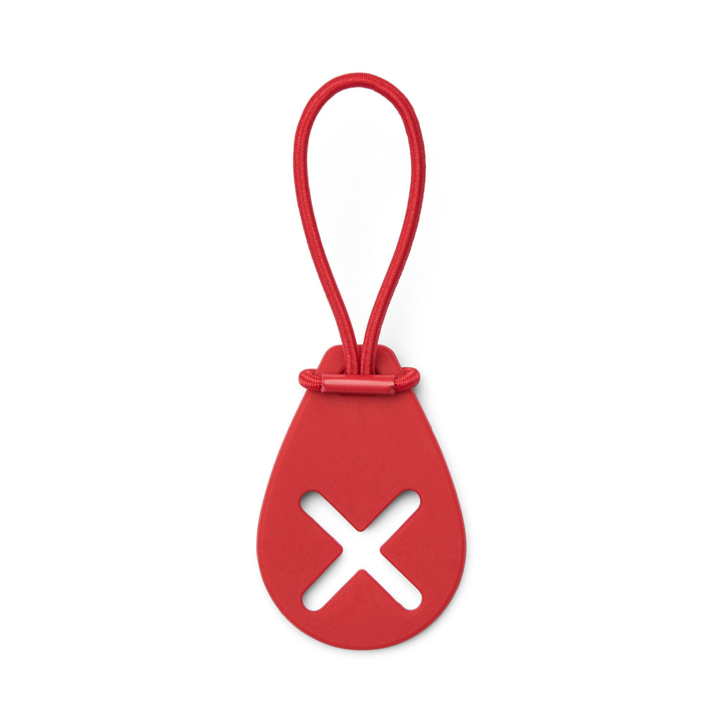 Porte sac à crottes rouge 