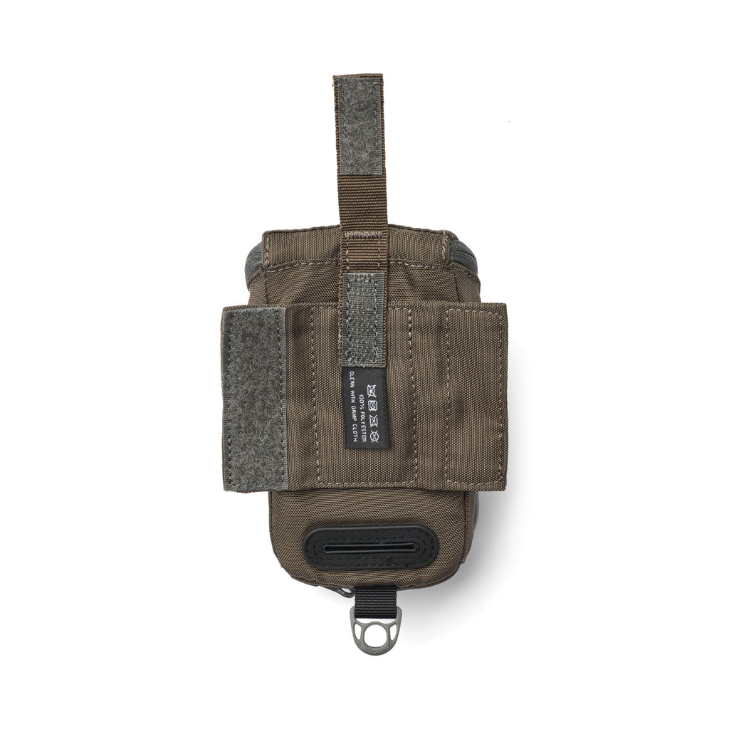pochette de laisse marron