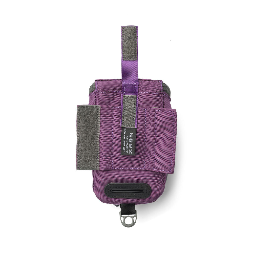 pochette de laisse violette 