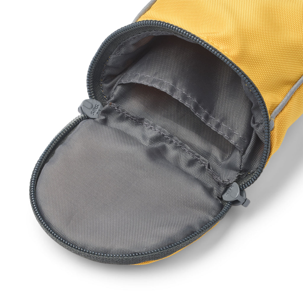 pochette jaune citron de laisse 