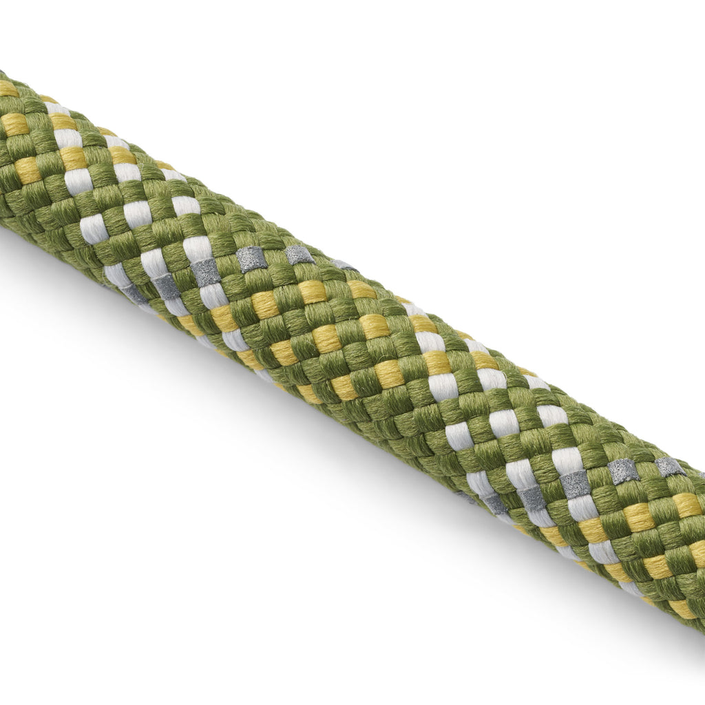 laisse verte en corde